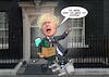 Cartoon: Rücktritt (small) by Chris Berger tagged boris,johnson,tories,rücktritt,skandale,corona,party,großbritannien,vereinigtes,königreich