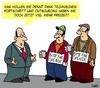 Cartoon: Freizeit (small) by Karsten Schley tagged arbeit,outsourcing,fortschritt,technik,jobs,geld,arbeitslosigkeit,arbeitgeber,arbeitnehmer,wirtschaft,business
