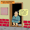 Cartoon: Gitterstäbe (small) by Karsten Schley tagged wissenschaft,erfindungen,fortschritt,technik,kriminalität,justiz,strafvollzug,geschichte
