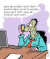 Cartoon: Hotline (small) by Karsten Schley tagged hotlines,kundenservice,technik,internet,provider,verbraucher,kommunikation,wirtschaft,business,gesellschaft,service,deutschland