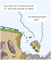 Cartoon: Jobs (small) by Karsten Schley tagged autoverkehr,reisen,navigationsgeräte,liebe,ehe,scheidung,eifersucht,technik,unfälle,beziehungen,trennung