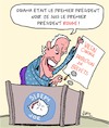 Cartoon: Joe le Socialiste (small) by Karsten Schley tagged corona,politique,socialisme,economie,despotisme,biden,vaccin,brevets,societe