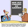 Cartoon: Konzept der Zukunft (small) by Karsten Schley tagged business,wirtschaft,umsatz,profit,geschäftsmodelle,konzepte,businessplan,industrie