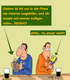 Cartoon: Offline??! (small) by Karsten Schley tagged internet,online,computer,kommunikation,technik,hacker,sozialverhalten,gesellschaft