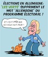 Cartoon: Pas de Peur! (small) by Karsten Schley tagged politique,allemagne,elections,socialisme,environnement,medias,lepen,europe,democratie,societe