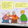 Cartoon: Rentenalter (small) by Karsten Schley tagged rente,renteneintrittsalter,arbeitnehmer,arbeitgeber,politik,lebensarbeitszeit,jobs,business,wirtschaft,geld,gesellschaft