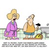 Cartoon: SO hält man sein Gewicht!! (small) by Karsten Schley tagged gesundheit,übergewicht,fettleibigkeit,männer,frauen,ehe,beziehungen,liebe