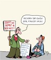 Cartoon: Stoppt die Armut (small) by Karsten Schley tagged salonsozialisten,armut,arbeitslosigkeit,obdachlosigkeit,soziales,gesellschaft,politik