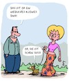 Cartoon: Süss! (small) by Karsten Schley tagged männer,frauen,anbaggern,chauvinismus,haustiere,sexismus,dating,benehmen,sozialverhalten,gesellschaft