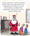 Cartoon: Weihnachten fällt aus (small) by Karsten Schley tagged weihnachten,religion,corona,christentum,wirtschaft,lieferketten,kraftfahrermangel,krise,gesellschaft,politik