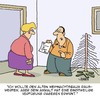 Cartoon: Weihnachtsbaum (small) by Karsten Schley tagged feiertage,weihnachten,weihnachtsbaum,rechtsanwälte,arbeitsrecht,gesetze,kündigungsschutz