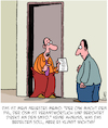 Cartoon: Wichtig!!! (small) by Karsten Schley tagged wirtschaft,business,abkürzungen,fachsprache,arbeit,arbeitgeber,arbeitnehmer,büro,memos,vorschriften