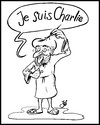 Cartoon: Je suis Charlie (small) by KritzelJo tagged je,suis,charlie
