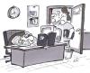 Cartoon: Beamtenschlaf (small) by HSB-Cartoon tagged beamte,schlafen,behörden,amt,job,