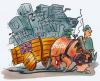 Cartoon: Hertie (small) by HSB-Cartoon tagged hertie,pleite,business,geschäft,insolvenz,heuschrecke,bankrott,markt,pferd,stadt,unternehmen