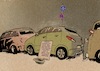 Cartoon: Autosuchtschicksal (small) by Guido Kuehn tagged auto,verkehr,verkehrswende,oeffentlicher,raum,umwelt,stress,zeit,geld,nerven