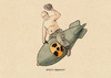 Cartoon: Der Idiot (small) by Guido Kuehn tagged putin,russland,ukraine,atomare,drohung