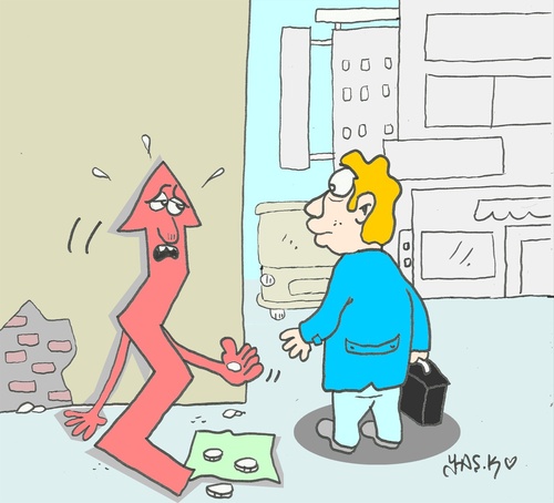 Cartoon: bankruptcy (medium) by yasar kemal turan tagged crisis,economy,rich,bankruptcy