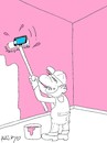 Cartoon: live broadcast (small) by yasar kemal turan tagged live,broadcast