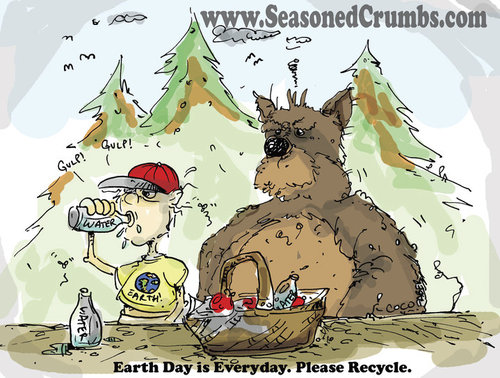 happy earth day cartoon. Cartoon: Earth Day (medium) by
