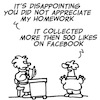 Cartoon: Homework (small) by fragocomics tagged school,educational,education