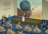 Cartoon: Davos 2024 (small) by Tjeerd Royaards tagged wef,davos,world,future,wealth