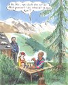 Cartoon: Kuh Milch (small) by woessner tagged ötzi,milch,kuh,berge,natur,grossstadt,land,österreich,alpen,tourist,urlaub,ferien