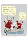Cartoon: Hölle Hölle Hölle (small) by F L O tagged hölle,teufel,viktor,orban,klimakrise