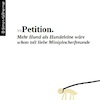 Cartoon: Petition - für den Hund (small) by Flymon tagged hundeleine