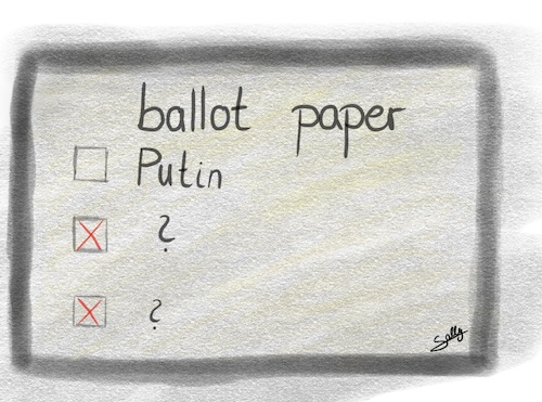 Cartoon: a democratic election (medium) by Sally05 tagged election