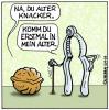 Cartoon: Alter Knacker (small) by Rovey tagged funny,alter,age,opa,generation,gesellschaft,großvater,nuss