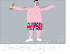Cartoon: Freedom Day In UK (small) by gungor tagged freedom,day,in,england,2021