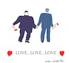 Cartoon: Love Love (small) by gungor tagged north,korea
