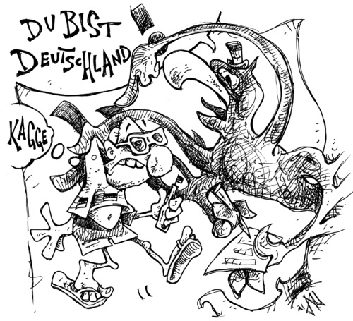 Cartoon: selektive (medium) by JP tagged volkszählung,deutschland,zensus,volkszählung,deutschland,zensus