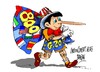 Cartoon: G20-800 medidas (small) by Dragan tagged g20,brisbane,australia,politics,cartoon