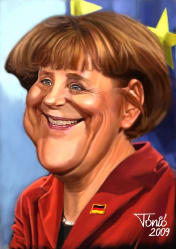 Cartoon: Angela Merkel (medium) by Tonio tagged caricature,portrait,politician,chancellor,of,germany,deuschland,cdu,csu,politiker,bundeskanzlerin,karikatur,karikatur,portrait,angele merkel,politiker,deutschland,cdu,csu,bundeskanzlerin,bundeskanzler,frau,angele,merkel