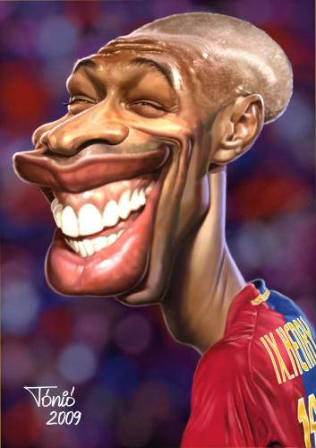 funny pictures barcelona. Thierry Henry FC Barcelona de