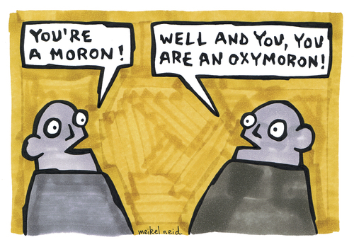 funny oxymorons. oxymoron sun Oxymoron