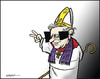 Cartoon: The pope (small) by jeander tagged benedict,xvi,pope