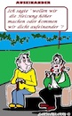 Cartoon: Ich sagte (small) by cartoonharry tagged streit