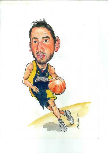 basketball ball cartoon. Cartoon: asketball (medium)