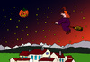 Cartoon: Halloween (small) by Pascal Kirchmair tagged hexenbesen,kürbis,pumpkin,nacht,night,nuit,halloween,witches,hexe,sorciere,besen,reiten,balai,broom