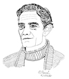 Cartoon: Pier Paolo Pasolini (small) by Pascal Kirchmair tagged pier,paolo,pasolini,cartoon,caricature,karikatur,ilustracion,illustration,portrait,retrato,pascal,kirchmair,dibujo,desenho,drawing,zeichnung,ritratto,disegno,ilustracao,illustrazione,illustratie,dessin,du,jour,art,of,the,day,tekening,teckning,cartum,vineta,comica,vignetta,caricatura,ecrivain,schriftsteller,writer,author,auteur,autore,autor,film,director,regisseur,poet,metteur,en,scene,realisateur