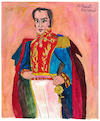 Cartoon: Simon Bolivar (small) by Pascal Kirchmair tagged simon,bolivar,venezuela,cartoon,portrait,retrato,dibujo,desenho,ilustracion,illustration,drawing,pascal,kirchmair,ilustracao,dessin,ritratto,caricature,karikatur