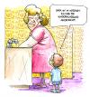 Cartoon: Kindersicherung (small) by Bülow tagged internet surfen jugendschutz erziehung kind kinder kindersicherung