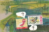 Cartoon: Where is Australia? (small) by Kestutis tagged dada,postcard,communication,www,geography,internet,kestutis,lithuania,parrot,australia,lucia