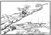 Cartoon: Winter (small) by Kestutis tagged winter kestutis sluota lithuania skier plane sport
