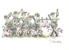 Cartoon: ohne Titel (small) by jiribernard tagged jagd,jäger,beute,trophäe,halali,sauferei,misgeschick,erfolg,feiern,trottel