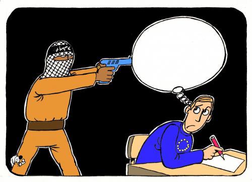 Freedom Of Speech. Cartoon: Freedom of speech