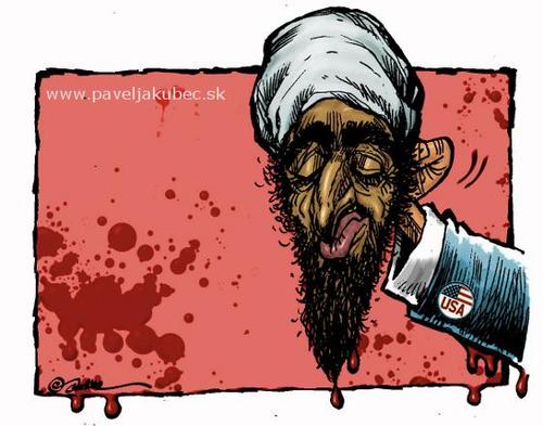 Cartoon: Osama bin Laden (medium) by toon tagged terrorism